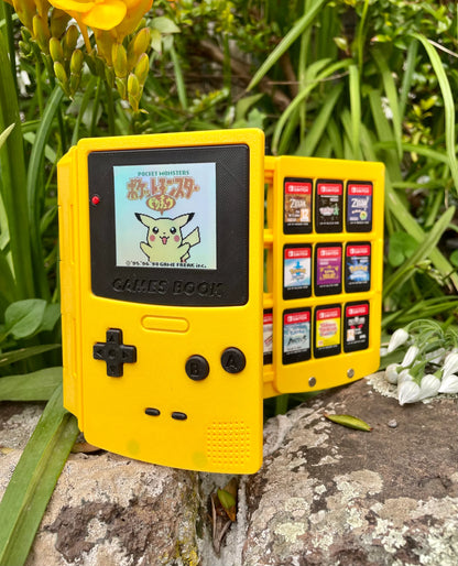 Games Book | Organizer per cartucce Switch, DS, 3DS, SD e MicroSD