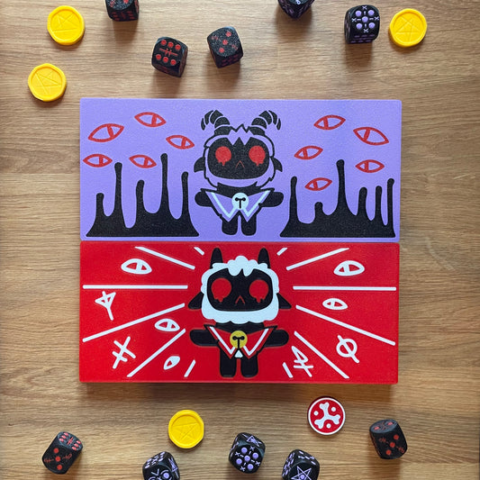 Set Knucklebones Cult of The Lamb - Versione The Lamb x The Goat