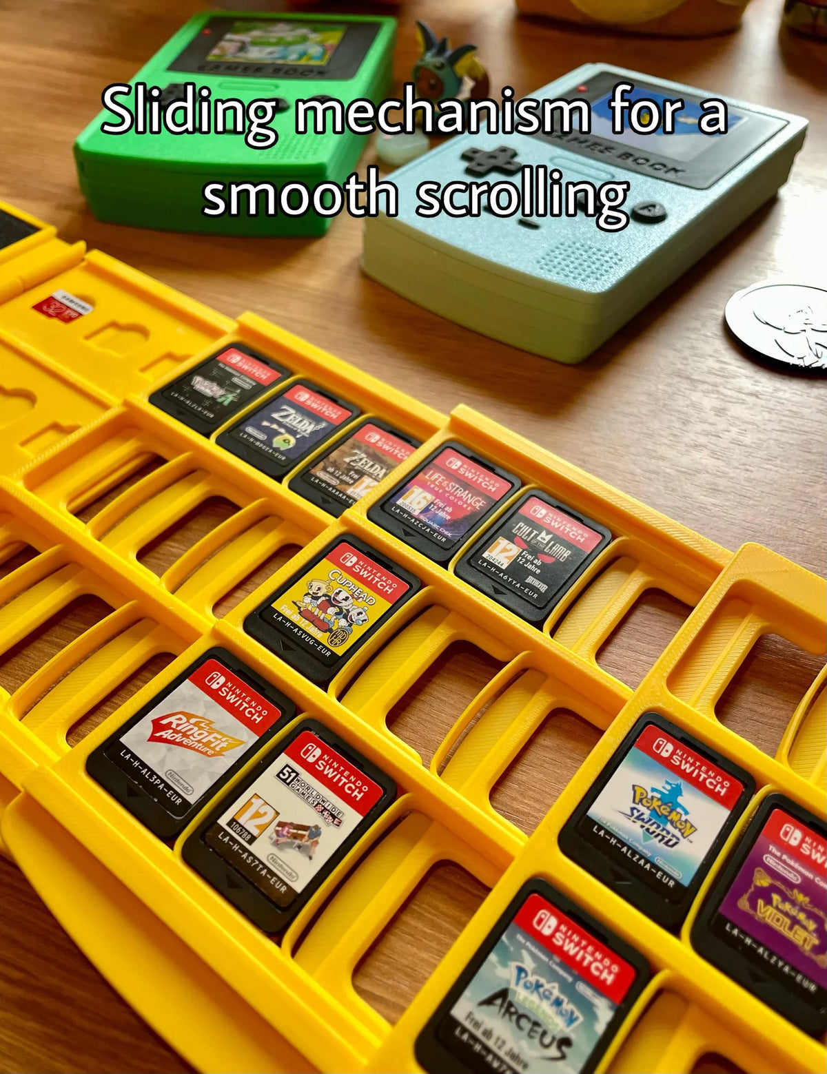 Games Book | Organizer per cartucce Switch, DS, 3DS, SD e MicroSD
