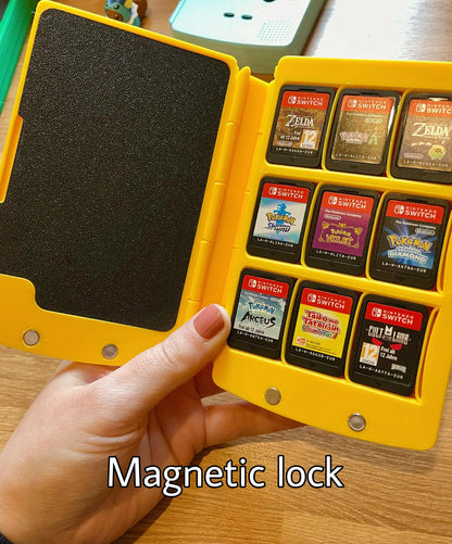 Games Book | Organizer per cartucce Switch, DS, 3DS, SD e MicroSD