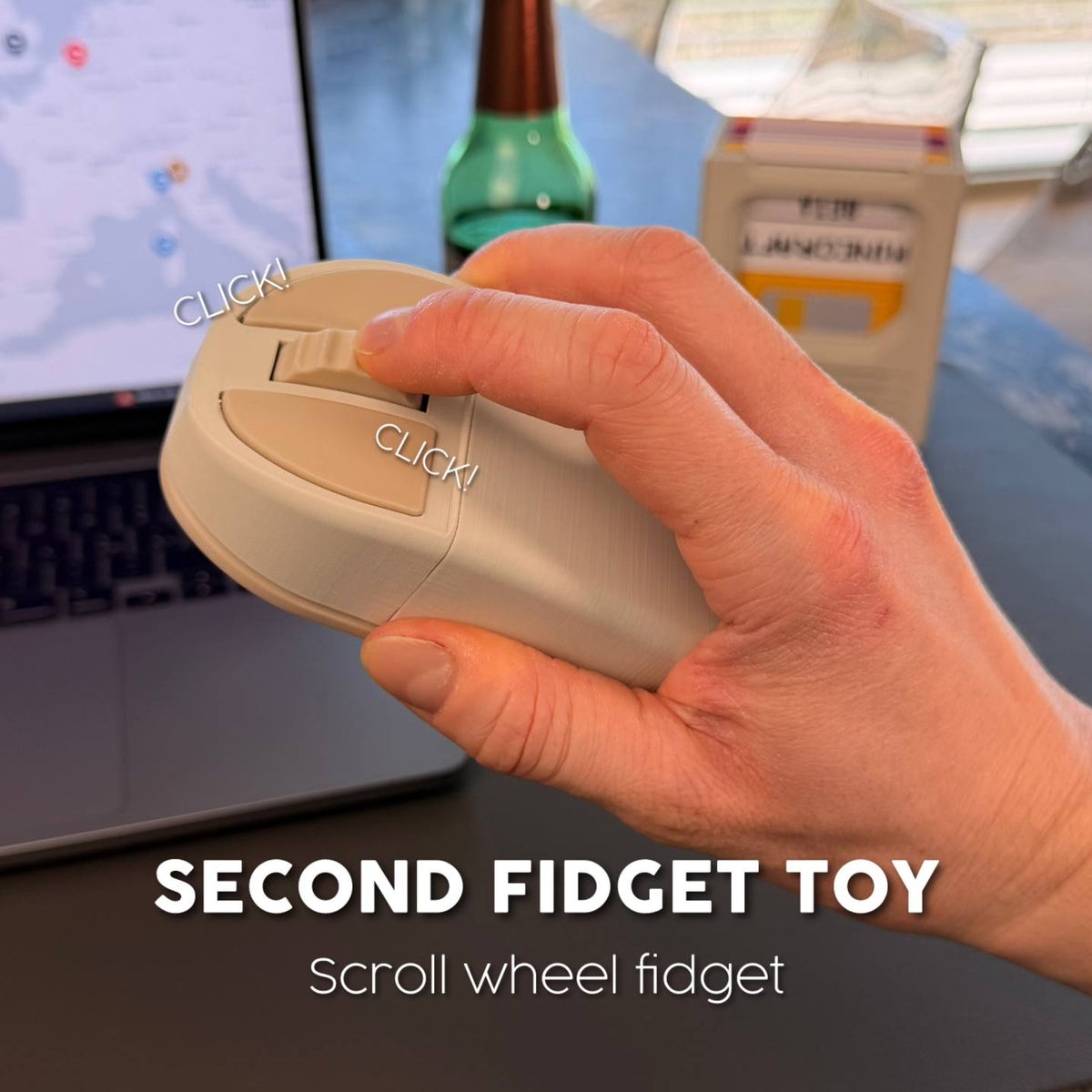 Mouse Click | Apri Bottiglie Retro-Tech