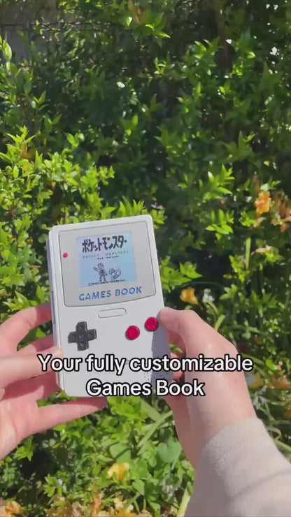 Games Book | Organizer per cartucce Switch, DS, 3DS, SD e MicroSD